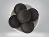 Iron oxide pellet binder